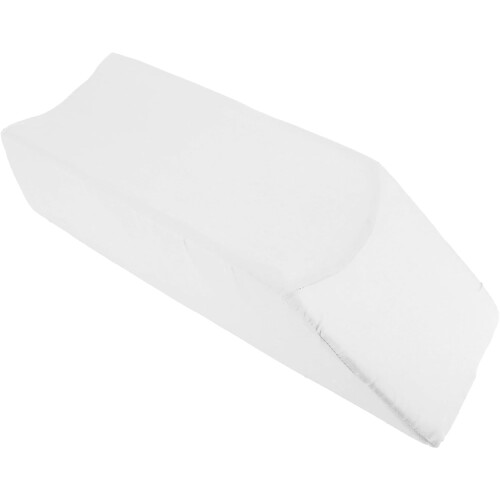 Positioning Wedge Pillow 60x28x15 CM Multi Functional Support Soft Material Extended Design White Footrest Turning Pad 1