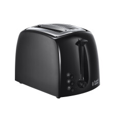 Russell Hobbs Textures 2 Slice Toaster (Extra Wide Slots, 6 Browning l