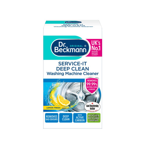 Dr. Beckmann Service-it Deep Clean Washing Machine Cleaner | Removes 9