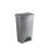 Addis Addis 50ltr Pedal Bin, Grey Metallic, 518120 1