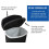 Addis Addis 50ltr Pedal Bin, Grey Metallic, 518120 7