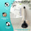 TIJAR Plunger, Long Handle Plunger, Super Strong Durable Plunger for 2