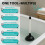 TIJAR Plunger, Long Handle Plunger, Super Strong Durable Plunger for 5
