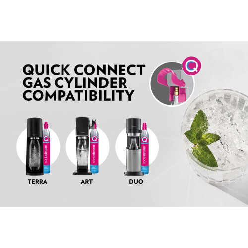 SodaStream SodaStream - CO2 Cylinder for Sparkling Water Maker, Quick Connect Gas 1