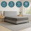 Moonlight Bedding King Size Fitted Sheets 40 Cm Extra Deep Pocket Grey 7