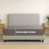 Moonlight Bedding King Size Fitted Sheets 40 Cm Extra Deep Pocket Grey 2