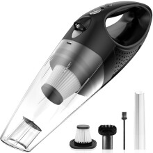 Powools Handheld Vacuum Cordless with 2 Filters, Car Vacuum Cleaner Hi
