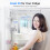 Waterdrop Water Filter Jug, NSF Certified 2.5L Water Filter Jug with 1 6