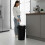SPECTRAPLAST 50L Top Touch Kitchen Bin Large Indoor Rubbish Bin with 2