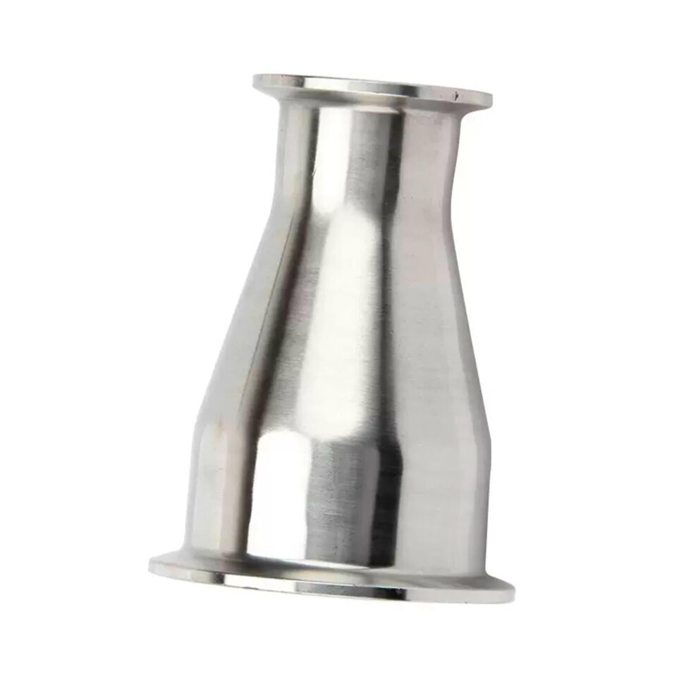 Pipe Reducer 32X19 To 50.5X50.5 Stainless Steel 304/316L Tri Clamp Ferrule Reducer Adapter 1.5In To 2In 9187378560051