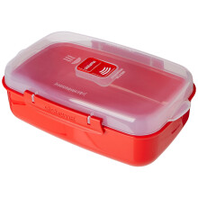 Sistema Rectangle Microwave Container | 1.25 L | Food Container with S