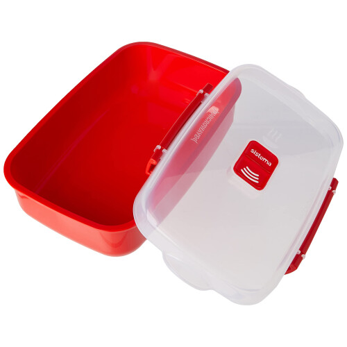 Sistema Sistema Rectangle Microwave Container | 1.25 L | Food Container with S 2