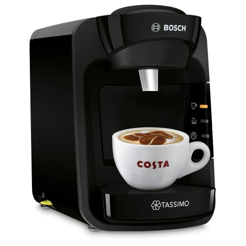 Tassimo Tassimo TAS3102GB Coffee Machine, Plastic, 1300 W, Black