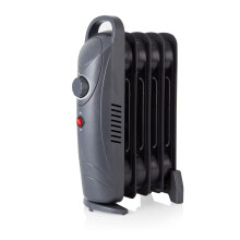 Warmlite WL43002YDT 650W 5 Fin Oil Filled Radiator with Adjustable The