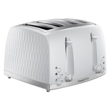 Russell Hobbs Honeycomb 4 Slice Toaster (Independent & Extra wide slot