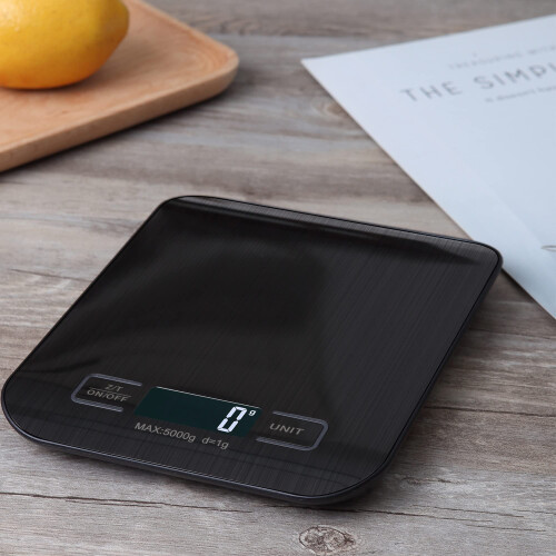 Torchtree Kitchen Scales, 22lb Food Scale with Batteries, 5 Units with 2