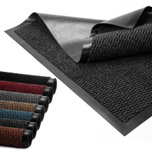 BLADO Door Mat Barrier Mat Non Slip Rubber Mats Washable Heavy Duty |