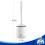 MR.SIGA Toilet Bowl Brush and Holder, Premium Quality, with Solid Hand 4