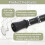 Shower Curtain Pole Extendable Curtain Rod Telescopic Spring Tension R 2