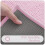 smiry Non Slip Chenille Bath Mat, 60 x 90 cm, Extra Soft Bathroom Mat, 6