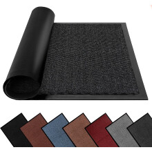 FB FunkyBuys Washable Dirt Trapper Door Mats Indoor & Outdoor, Heavy D