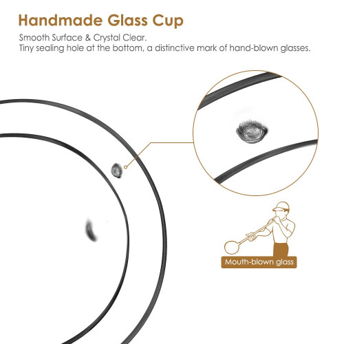 glastal Double Walled Espresso Coffee Glass Cups Glasses Borosilicate 2