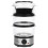 Salter Salter 3 Tier Electric Food Steamer - 7.5L, Stackable Steaming Baskets 1