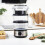 Salter Salter 3 Tier Electric Food Steamer - 7.5L, Stackable Steaming Baskets 7