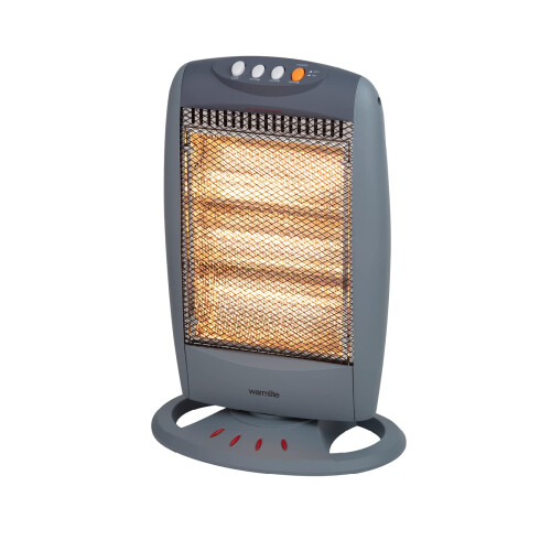 Warmlite Warmlite WL42005 3 Bar Halogen Heater with Carry Handle, Safety