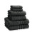 Catherine Lansfield Catherine Lansfield Zero Twist Cotton 90x140cm Bath Sheet Charcoal Gre 4