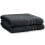 Catherine Lansfield Catherine Lansfield Zero Twist Cotton 90x140cm Bath Sheet Charcoal Gre 2