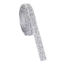 Kristall Strassband Självhäftande Diamant Glittrande Band Glänsande Dekoration Bling Banding Bälte Wrap För Bröllop Hantverk
