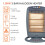 Warmlite Warmlite WL42005 3 Bar Halogen Heater with Carry Handle, Safety 2