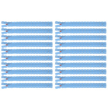 Cremalleras decorativas novedosas y elegantes, cremalleras de bobina de nailon expuestas, materiales de alta calidad, duraderas, de cierre suave,