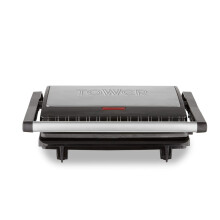 Tower T27038 Health Grill and Panini Grill with Non-Stick Cerastone Co