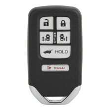 Telecomando di ricambio per Honda Odyssey, chiave non programmata con telecomando a 6 pulsanti, design antifurto multifunzionale, alloggiamento in
