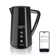 Swan Alexa Smart Kettle, 1.5L Voice-Controlled Kettle with LED Touch P