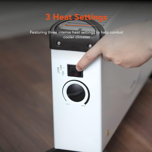 Warmlite Warmlite WL41007 2000W Convection heater with an Adjustable Thermostat 2