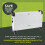 Warmlite Warmlite WL41007 2000W Convection heater with an Adjustable Thermostat 4