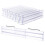 Vtopmart 8 Pack Drawer Dividers, 3.2" High Expandable from 12.2-21.4" 1