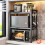 BELIFEGLORY Expandable Microwave Oven Rack, Kitchen Countertop Over Mi 1