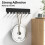pickpiff Key Holder for Wall Self Adhesive, Key Hooks with 8 Hooks Wal 4