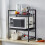 BELIFEGLORY Expandable Microwave Oven Rack, Kitchen Countertop Over Mi 3