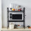 BELIFEGLORY Expandable Microwave Oven Rack, Kitchen Countertop Over Mi 4