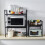 BELIFEGLORY Expandable Microwave Oven Rack, Kitchen Countertop Over Mi 5