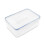 Addis Addis Clip Tight Lunchbox Food Storage Container 2 Litre Rectangle Air 1