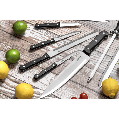 Chef Aid 20cm Bread Knife – Stainless Steel Blade, Ergonomic Handle, D 1