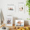 FamiPrts A2 Frame, Wooden A2 Picture Frames, Versatile White Frame, Du 3