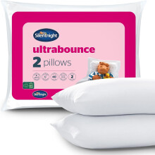 Silentnight Ultrabounce Pillows 2 Pack – Soft Medium Support Comfortab