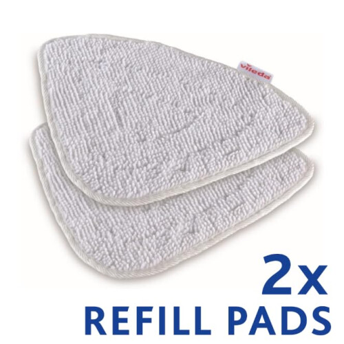 Vileda Vileda Steam Mop Refill Pads, Pack of 2 1